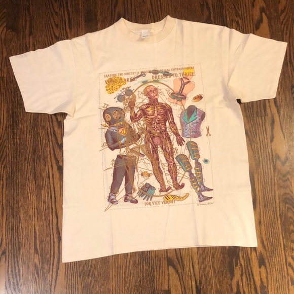Vintage Other - Vintage 1992 Super Rare Erasure Tour T-Shirt